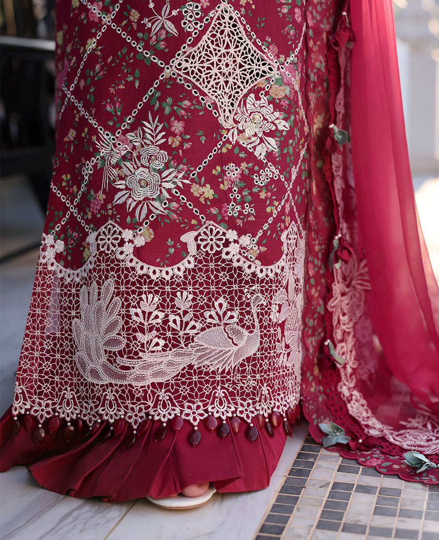 Republic WomensWear Kalani Embroidered Lawn Unstitched 3Pc Suit D8-B - Lyanna