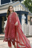 Noor by Saadia Asad Embroidered Lawn Unstitched 3Pc Suit D-08 Liana