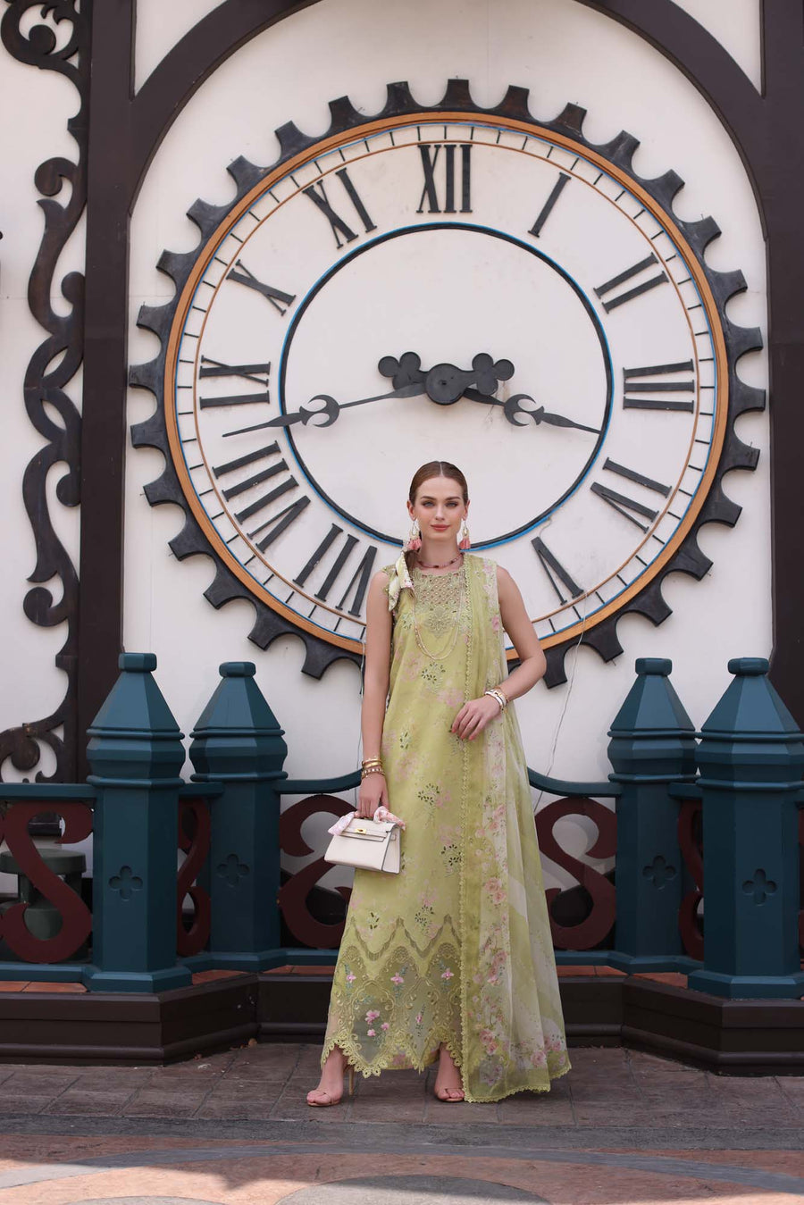 Noor by Saadia Asad Eid Luxe Chikankari Unstitched 3Pc Suit D-08