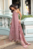 Noor by Saadia Asad Luxe Chikankari Unstitched Lawn 3Pc Suit D-08 Rosewood Blush