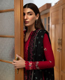 Republic Womenswear Rosalee Unstitched Khaddar 3Pc Suit D-08 Oleanna