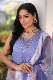 Noor by Saadia Asad Luxury Chikankari Lawn Unstitched 3Pc Suit D-09B