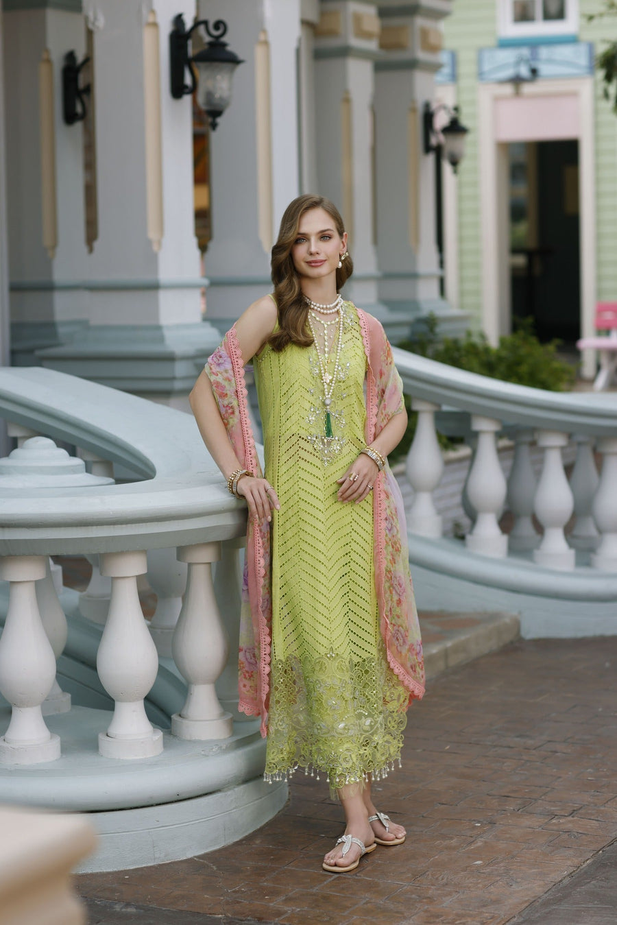 Noor by Saadia Asad Embroidered Lawn Unstitched 3Pc Suit D-09 Livia