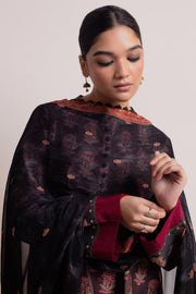 Coco by Zara Shahjahan Printed Lawn Unstitched 3Pc Suit D-09 SURKH