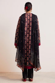 Coco by Zara Shahjahan Printed Lawn Unstitched 3Pc Suit D-09 SURKH