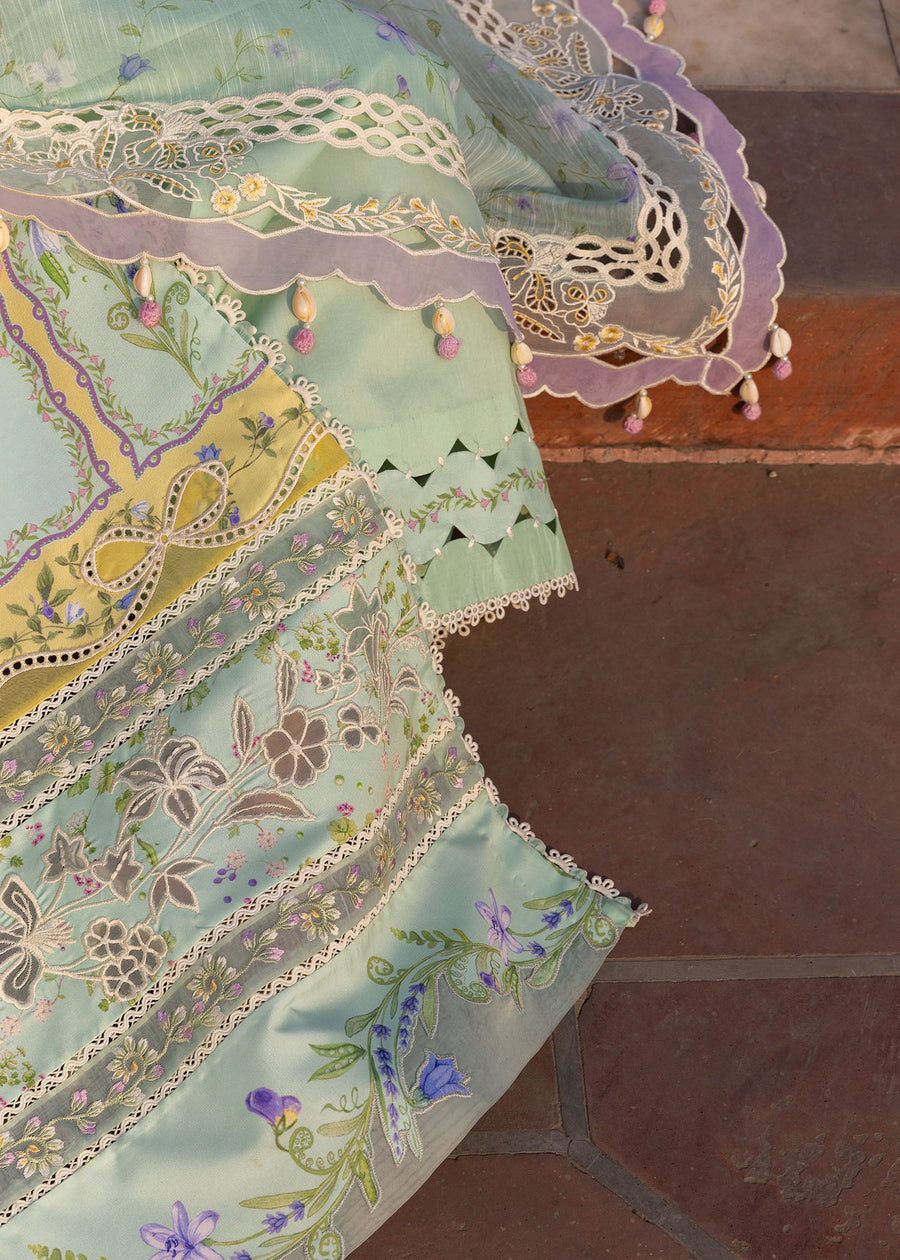 Crimson Flow Embroidered Lawn Unstitched 3Pc Suit D-9B SUN-KISSED LETTER