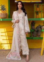 Saira Shakira Embroidered Luxury Lawn Unstitched 3Pc Suit DAHLIA-A
