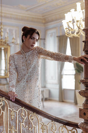 Lumiere By Saira Rizwan Embroidered Organza Unstitched 3Pc Suit SR-04