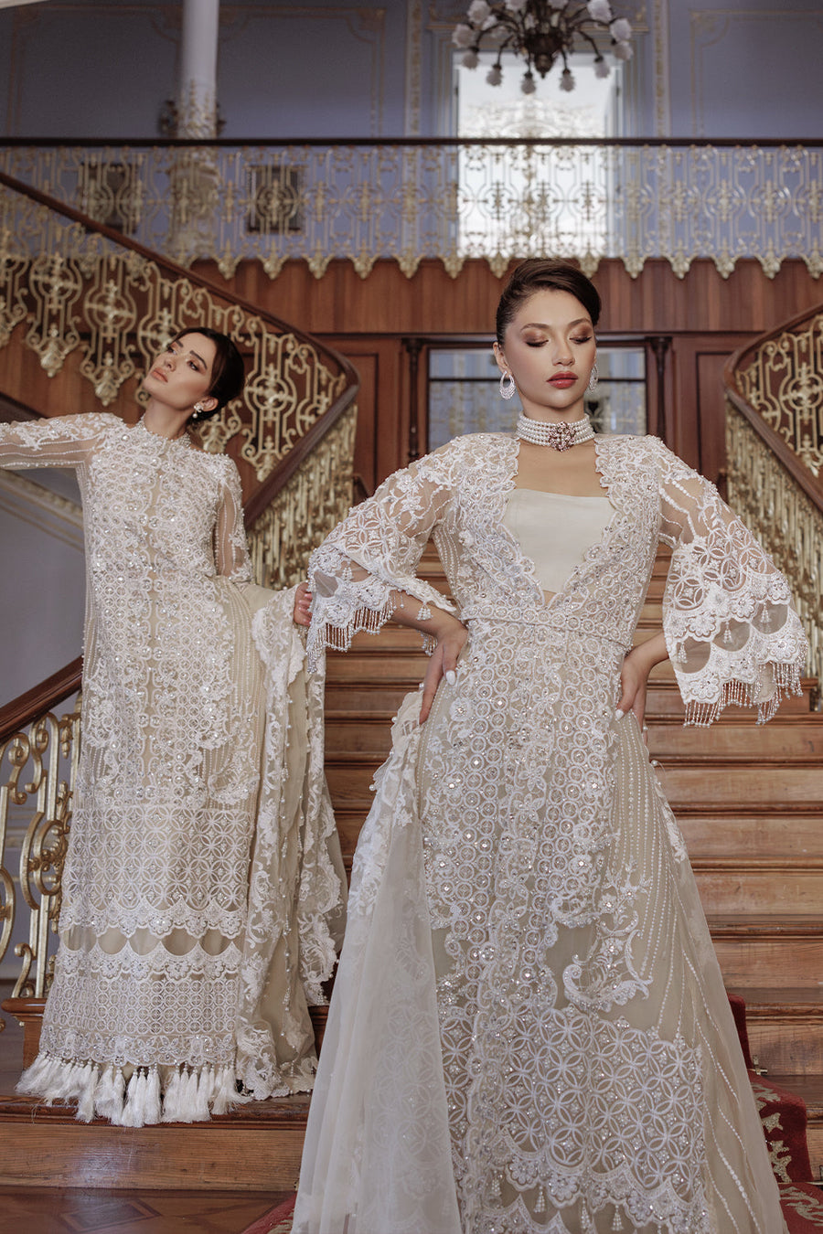 Lumiere By Saira Rizwan Embroidered Organza Unstitched 3Pc Suit SR-04