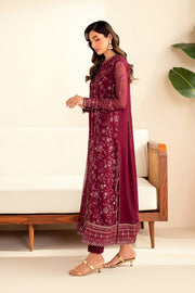 Xenia Formals Embroidered Chiffon Unstitched 3Pc Suit XF-952 DARYA