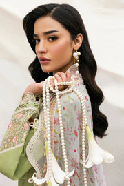 Qalamkar Qlinekari Embroidered Lawn Unstitched 3Pc Suit DC-01 Lovisa