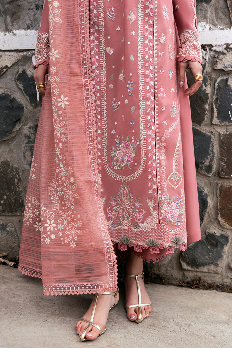 Qalamkar Qlinekari Embroidered Lawn Unstitched 3Pc Suit DC-03 Moya