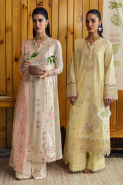 Qalamkar Qlinekari Embroidered Lawn Unstitched 3Pc Suit DC-04 Keva
