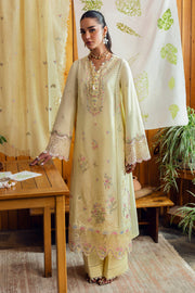 Qalamkar Qlinekari Embroidered Lawn Unstitched 3Pc Suit DC-04 Keva