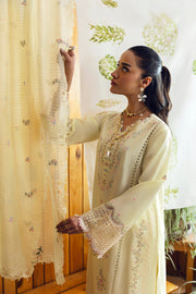 Qalamkar Qlinekari Embroidered Lawn Unstitched 3Pc Suit DC-04 Keva