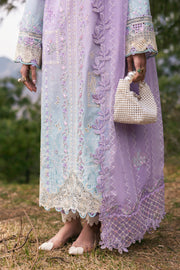 Qalamkar Qlinekari Embroidered Lawn Unstitched 3Pc Suit DC-05 Clio