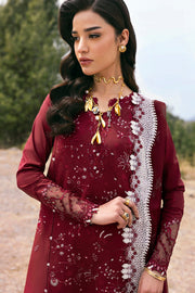 Qalamkar Qlinekari Embroidered Lawn Unstitched 3Pc Suit DC-06 Aila