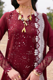 Qalamkar Qlinekari Embroidered Lawn Unstitched 3Pc Suit DC-06 Aila