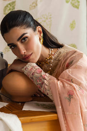 Qalamkar Qlinekari Embroidered Lawn Unstitched 3Pc Suit DC-07 Tyrah
