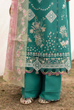 Qalamkar Qlinekari Embroidered Lawn Unstitched 3Pc Suit DC-08 Elida