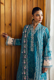 Qalamkar Qlinekari Embroidered Lawn Unstitched 3Pc Suit DC-10 Fina