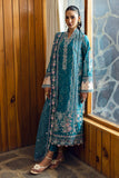 Qalamkar Qlinekari Embroidered Lawn Unstitched 3Pc Suit DC-10 Fina