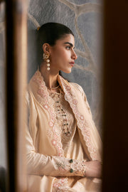 Qalamkar Qlinekari Embroidered Lawn Unstitched 3Pc Suit DC-12 Disa