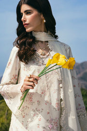 Qalamkar Qlinekari Embroidered Lawn Unstitched 3Pc Suit DC-13 Miri