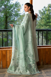 Qalamkar Qlinekari Embroidered Lawn Unstitched 3Pc Suit DC-15 Elira