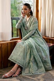 Qalamkar Qlinekari Embroidered Lawn Unstitched 3Pc Suit DC-15 Elira