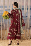 Nureh Daily Delight Embroidered Viscose Slub Unstitched 3Pc Suit DD-40