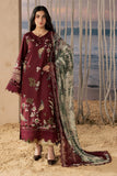 Nureh Daily Delight Embroidered Viscose Slub Unstitched 3Pc Suit DD-40