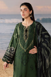 Nureh Daily Delight Embroidered Viscose Slub Unstitched 3Pc Suit DD-41