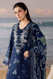 Nureh Daily Delight Embroidered Viscose Slub Unstitched 3Pc Suit DD-42