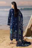 Nureh Daily Delight Embroidered Viscose Slub Unstitched 3Pc Suit DD-42