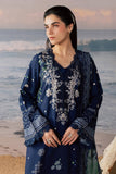 Nureh Daily Delight Embroidered Viscose Slub Unstitched 3Pc Suit DD-42