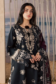 Nureh Daily Delight Embroidered Viscose Slub Unstitched 3Pc Suit DD-43