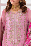 Charizma Diamond Dust Embroidered Luxury Chiffon Unstitched 3Pc Suit DD5-01