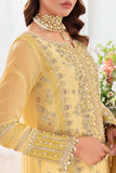 Charizma Diamond Dust Embroidered Luxury Chiffon Unstitched 3Pc Suit DD5-02