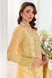 Charizma Diamond Dust Embroidered Luxury Chiffon Unstitched 3Pc Suit DD5-02