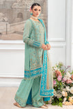 Charizma Diamond Dust Embroidered Luxury Chiffon Unstitched 3Pc Suit DD5-04