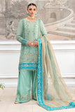 Charizma Diamond Dust Embroidered Luxury Chiffon Unstitched 3Pc Suit DD5-04