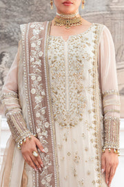 Charizma Diamond Dust Embroidered Luxury Chiffon Unstitched 3Pc Suit DD5-07