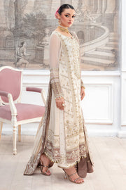 Charizma Diamond Dust Embroidered Luxury Chiffon Unstitched 3Pc Suit DD5-07