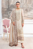 Charizma Diamond Dust Embroidered Luxury Chiffon Unstitched 3Pc Suit DD5-07