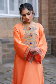 Ittehad Textiles Unstitched Embroidered Lawn 2Pc Suit LF-EM24-2P-01