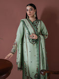 Faiza Faisal Winter Unstitched Embroidered Karandi 3Pc Suit - Defne