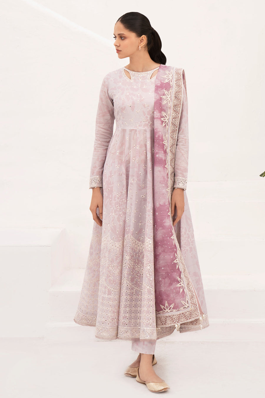 Delia by Jazmin Summer Embroidered Lawn Unstitched 3Pc Suit D-02