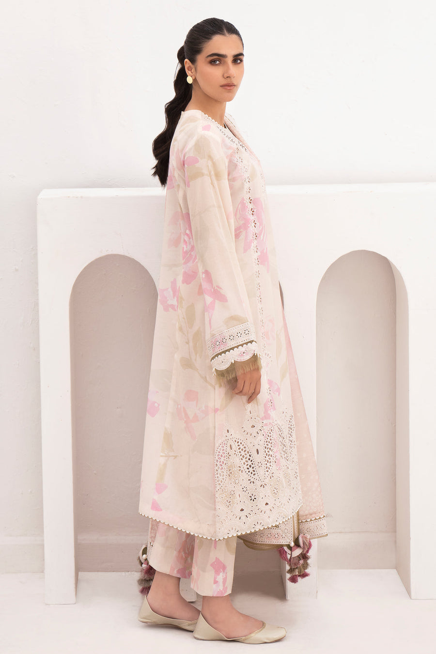 Delia by Jazmin Summer Embroidered Lawn Unstitched 3Pc Suit D-06