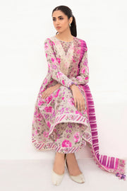 Delia by Jazmin Summer Embroidered Lawn Unstitched 3Pc Suit D-08